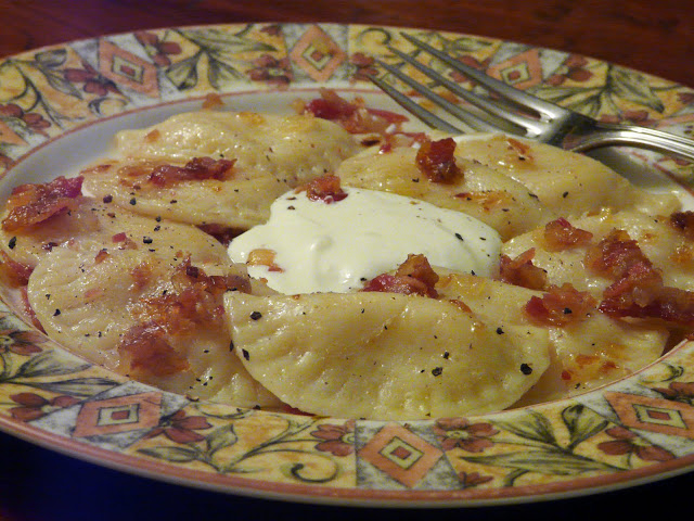 Perouges Pancake Perogies for Dinner